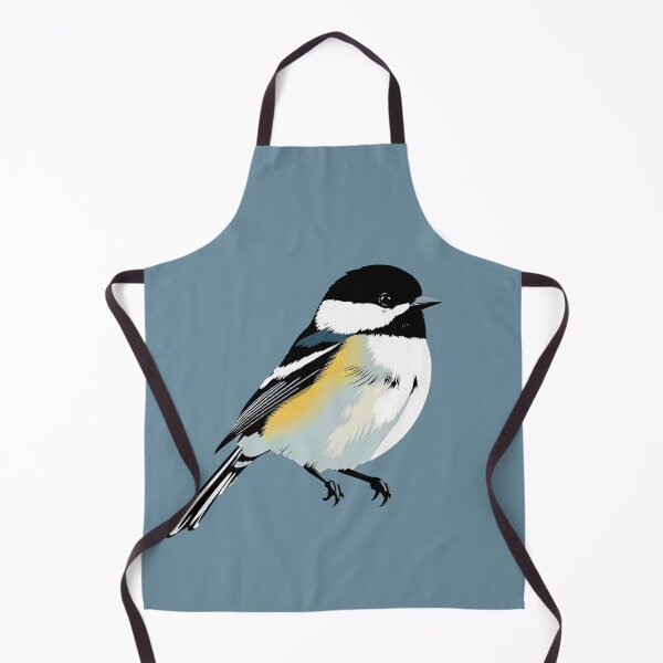 Item preview, Chickadee illustration in modern pop art style designed and sold by feenandneen.