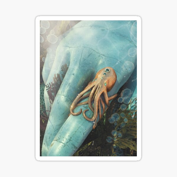 Item preview, Octopus under the sea designed and sold by nancymorenoart.