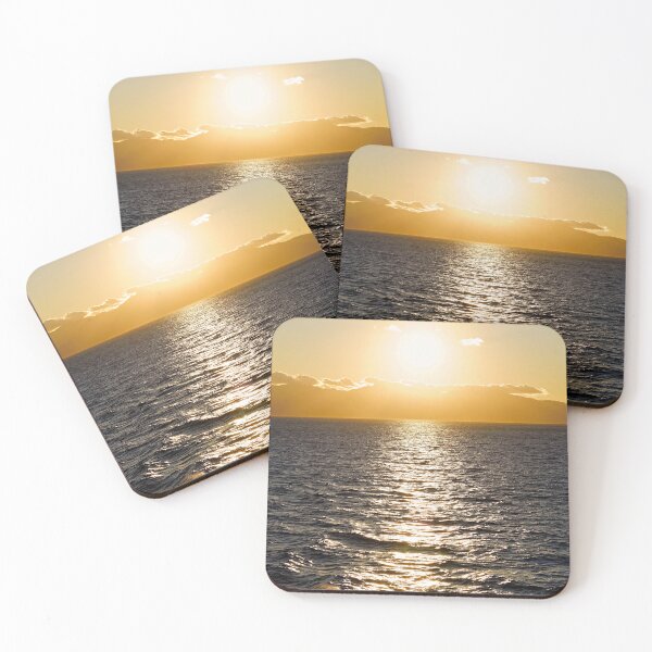 Item preview, Sunset over the sea – Magical evening atmosphere in Corsica designed and sold by beatbieri.ch.