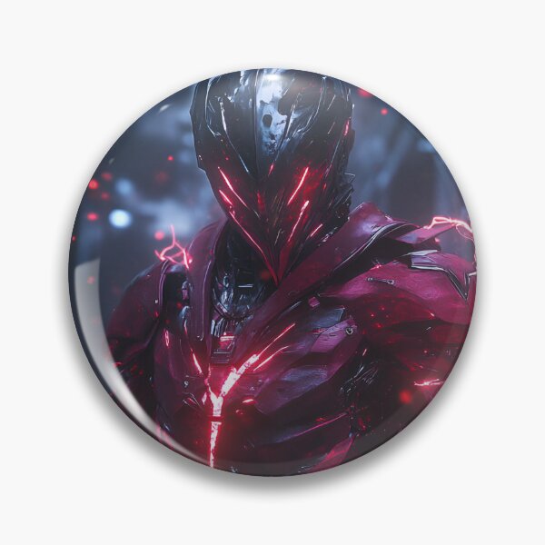 Item preview, Cyber Ronin: The Crimson Voltage Samurai designed and sold by Color Verse1.