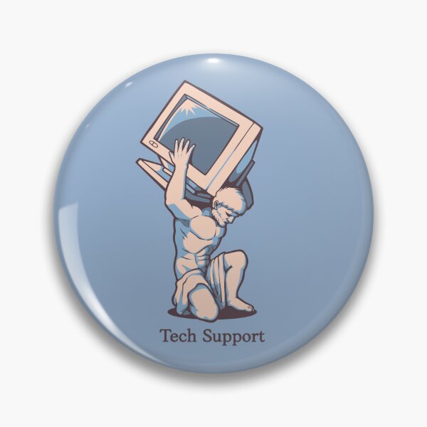 Item preview, Tech Support Atlas Computer by Tobe Fonseca designed and sold by Tobe Fonseca®.