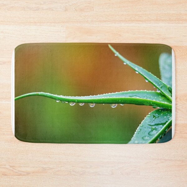 Item preview, Water pearls on aloe vera – freshness, structure and natural detail designed and sold by beatbieri.ch.