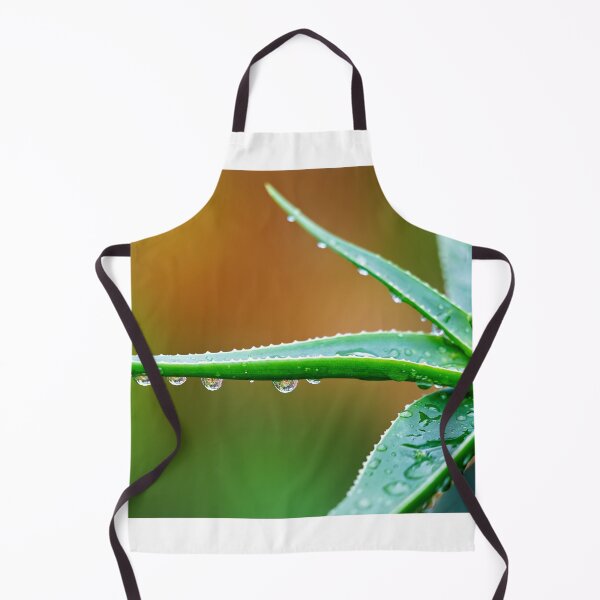 Item preview, Water pearls on aloe vera – freshness, structure and natural detail designed and sold by beatbieri.ch.