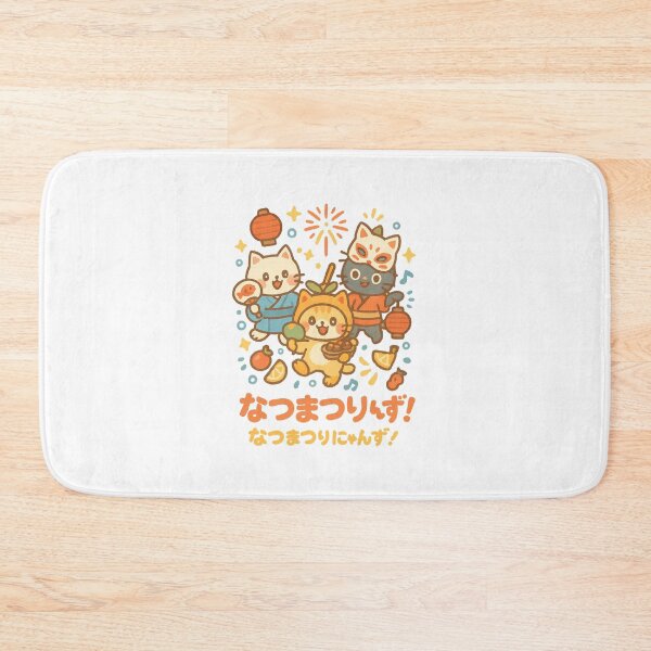 Item preview, Natsu Matsuri Cats – Kawaii Japanese Summer Festival designed and sold by Oni  Zuka.