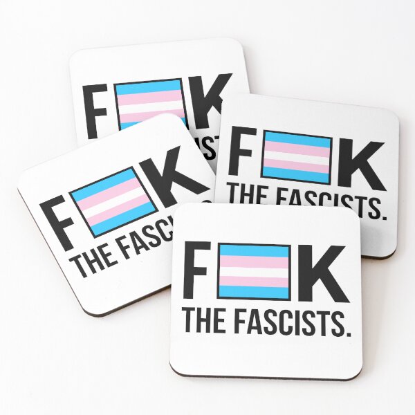Item preview, F*** the fascists  designed and sold by Rachel the Artist .