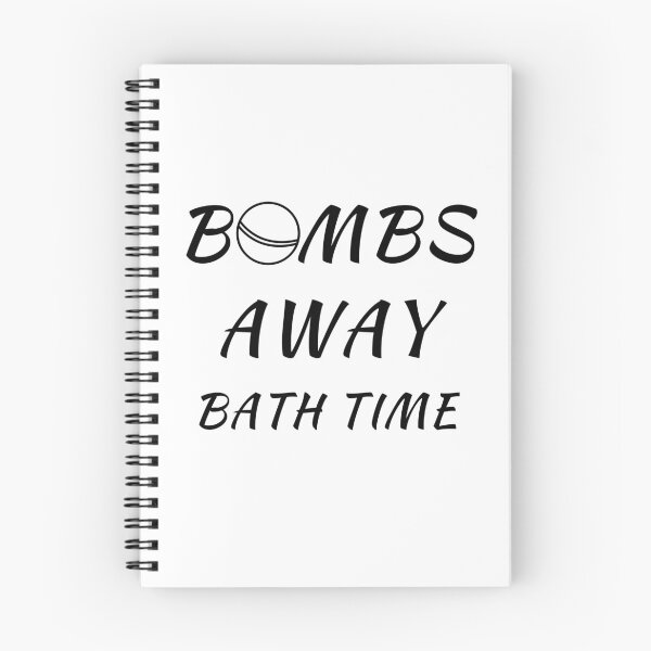 Item preview, Bombs Away Bath Time T Shirt fizzing essential oils bubbles  black designed and sold by we1000.