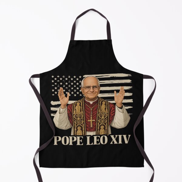 Artikelvorschau, Papst Leo XIV. Kardinal Robert Prevost Papa León 14 entworfen und verkauft von inkedtee.