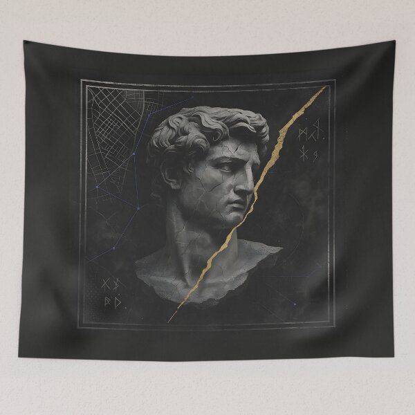 Item preview, My Roman Empire | Marble Man Golden Mind designed and sold by Chaotic Good Mood Designs.