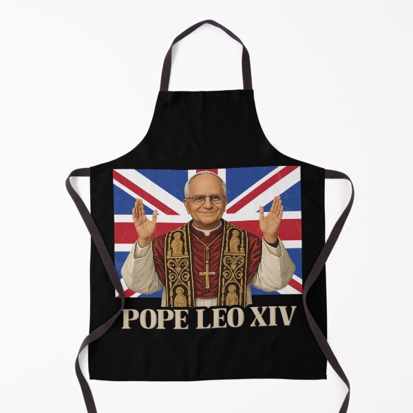 Artikelvorschau, Papst Leo XIV. Vereinigtes Königreich Flagge Kardinal Robert Prevost entworfen und verkauft von inkedtee.