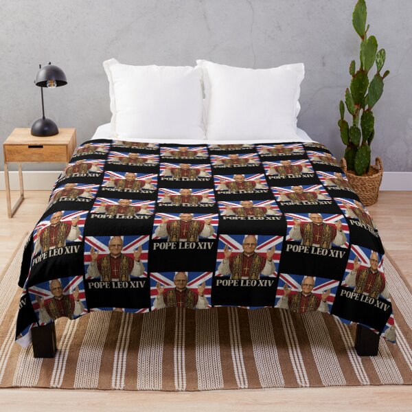Item preview, Pope Leo XIV United Kingdom Flag Cardinal Robert Prevost  designed and sold by inkedtee.