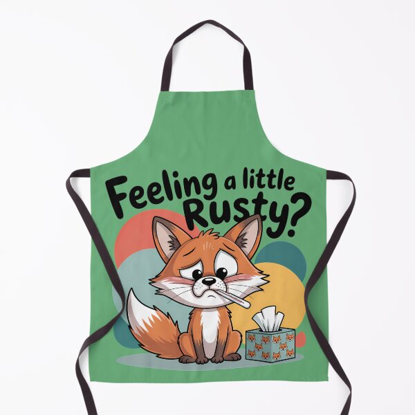 Item preview, Fox With Fever And Flu Symptoms Sore Throat designed and sold by SurrealArtSzysz.
