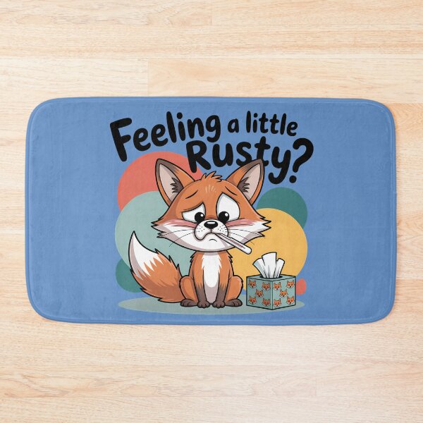 Item preview, Fox With Fever And Flu Symptoms Sore Throat designed and sold by SurrealArtSzysz.