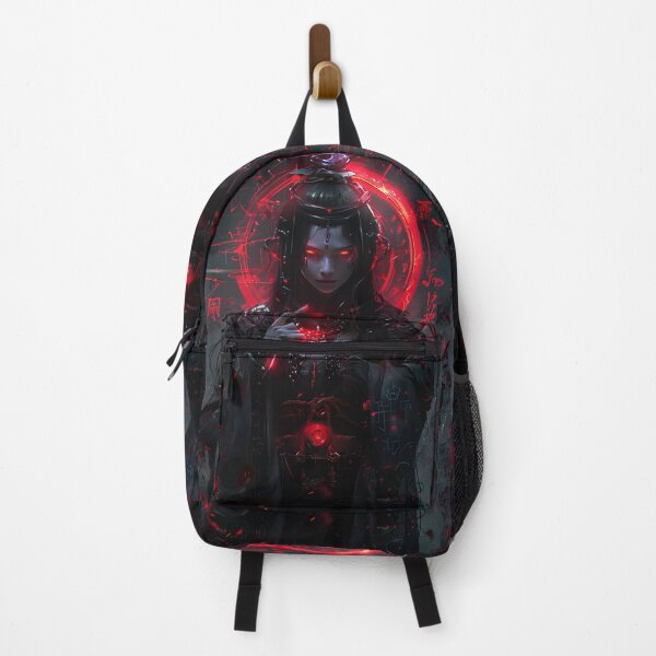 Item preview, Red Oni Priestess: Cyberpunk Demon Empress designed and sold by Color Verse1.