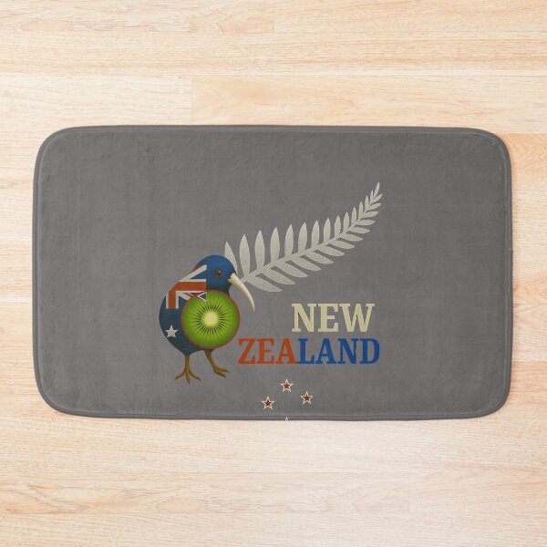 Item preview,  New Zealand Flag With Kiwi Bird, Maori Land, New Zealand Adventure designed and sold by Right-UR.