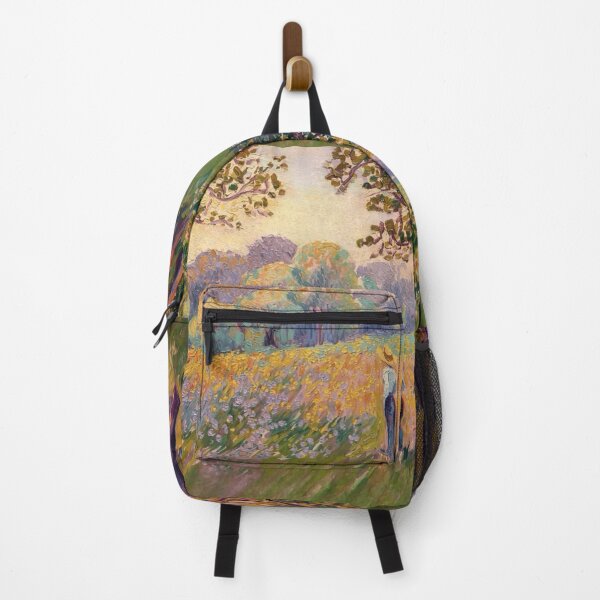 Item preview, Evening Walk Through the Wildflowers – Romantic French Meadow Print by Carraann designed and sold by CARRAANN.