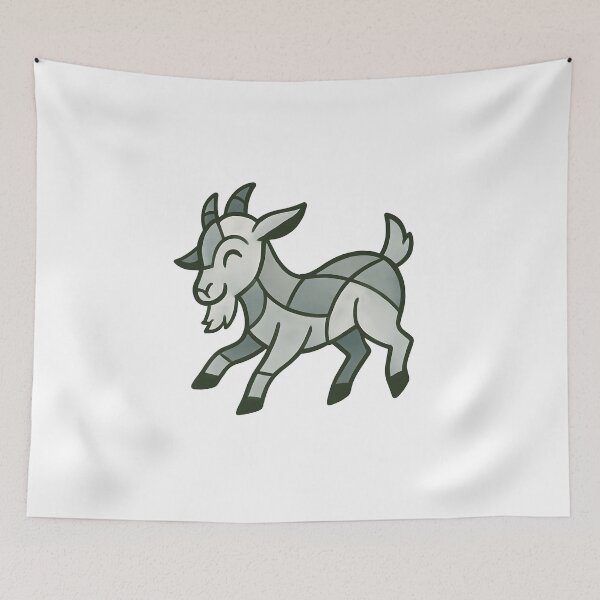 Item preview, Cute Grey Goat designed and sold by celtveor.