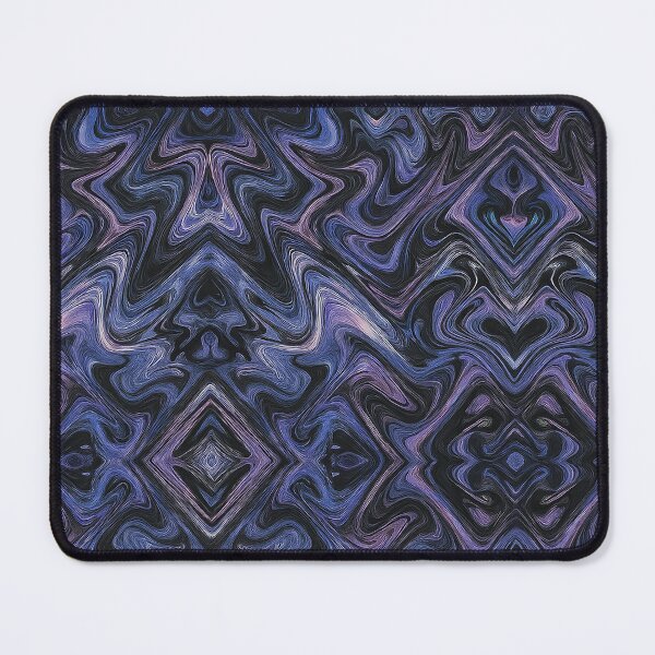 Item preview, Trippy Psychedelic Swirl Pattern in Deep Violet Tones designed and sold by weirdfishes123.