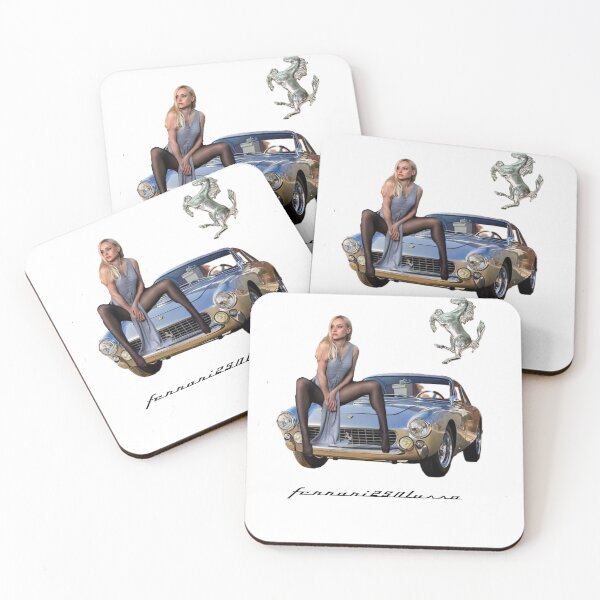 Item preview, Ferrari 250 Lusso & Blonde designed and sold by MuchoMerchShop.