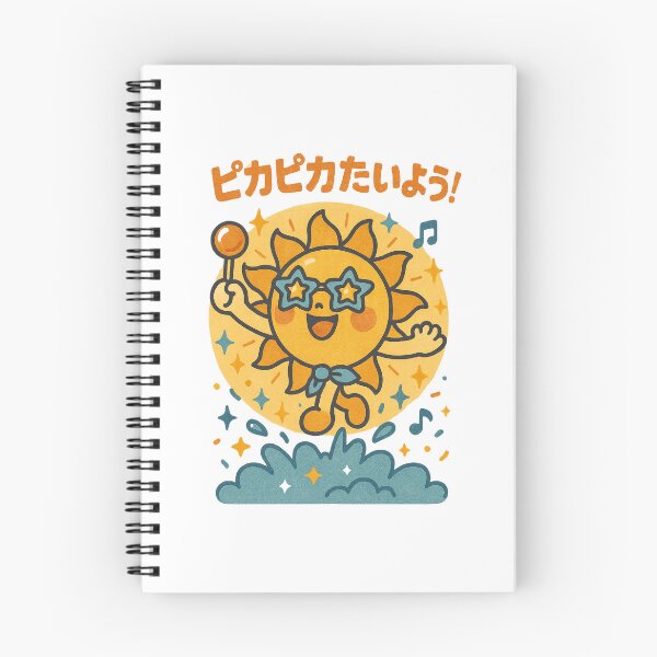 Item preview, Sunny Star – Dancing Sun Japanese Kawaii Design designed and sold by Oni  Zuka.