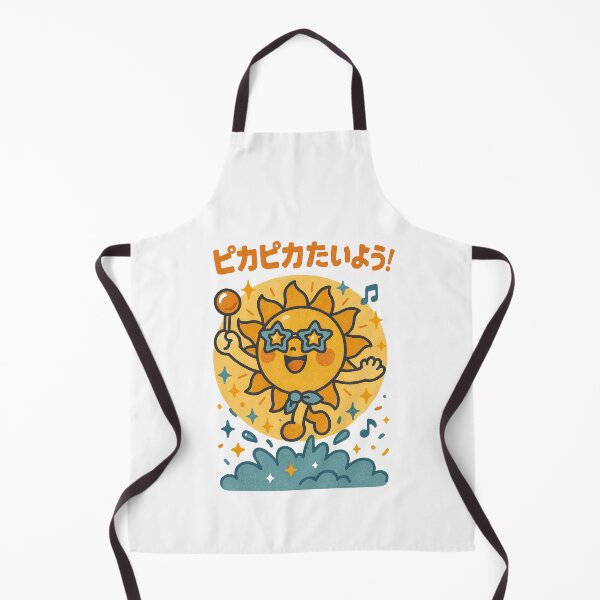 Item preview, Sunny Star – Dancing Sun Japanese Kawaii Design designed and sold by Oni Zuka.