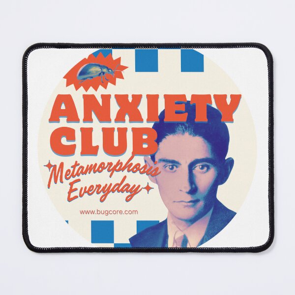 Item preview, Franz Kafka "Anxiety Club"  designed and sold by roselle.ink.