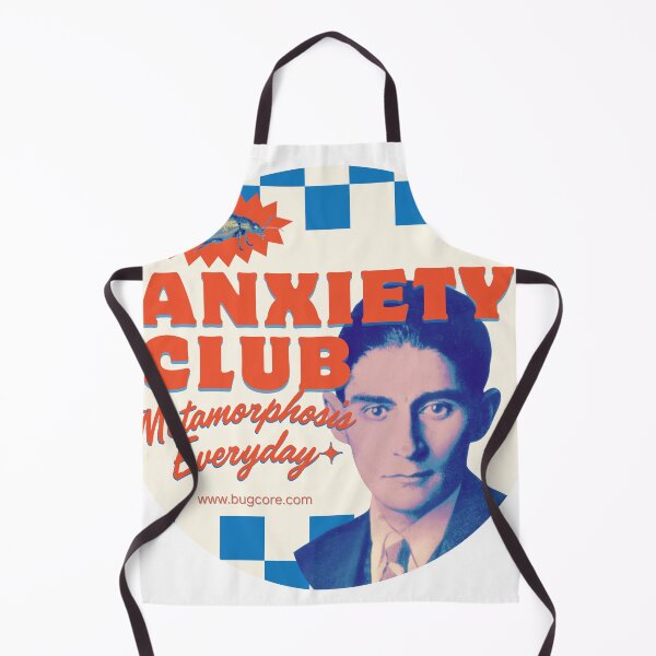 Item preview, Franz Kafka "Anxiety Club" designed and sold by roselle.ink.