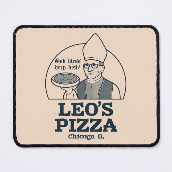 Item preview, Leo’s Pizza (pope from Chicago) designed and sold by WatershipBound.