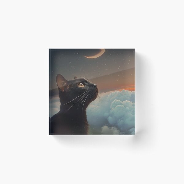 Item preview, Black cat paint designed and sold by Filotecnia.
