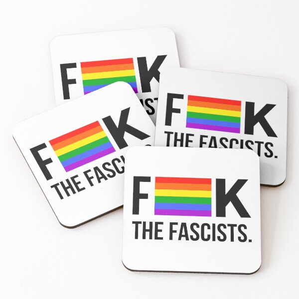 Item preview, F*** the fascists  designed and sold by Rachel the Artist .