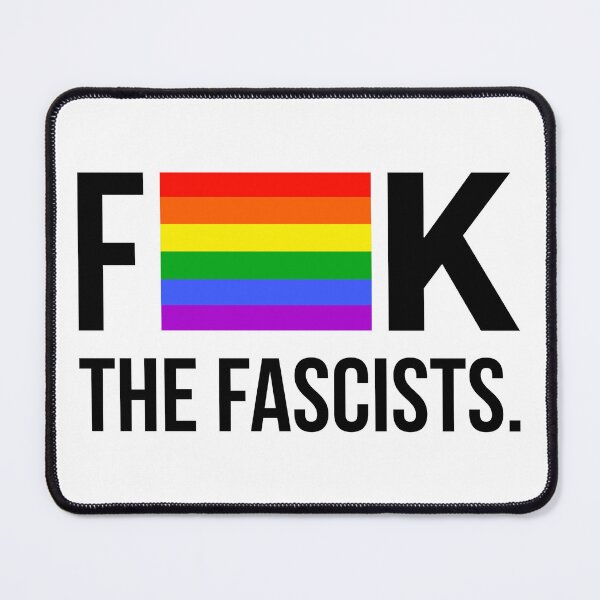 Item preview, F*** the fascists  designed and sold by Rachel the Artist .