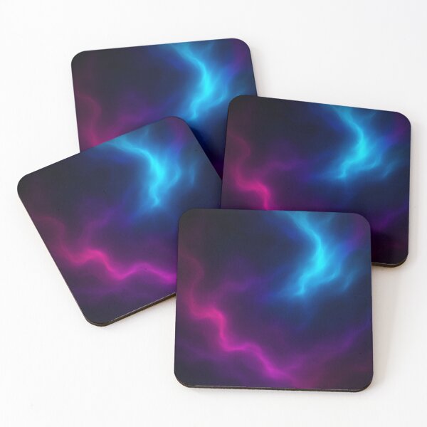 Item preview, Electric Veins – Neon Flow in Cosmic Darkness designed and sold by Velun.