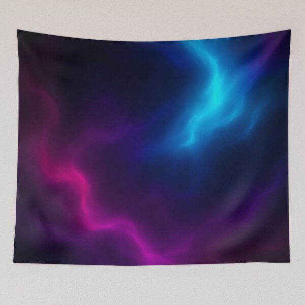 Item preview, Electric Veins – Neon Flow in Cosmic Darkness designed and sold by Velun.