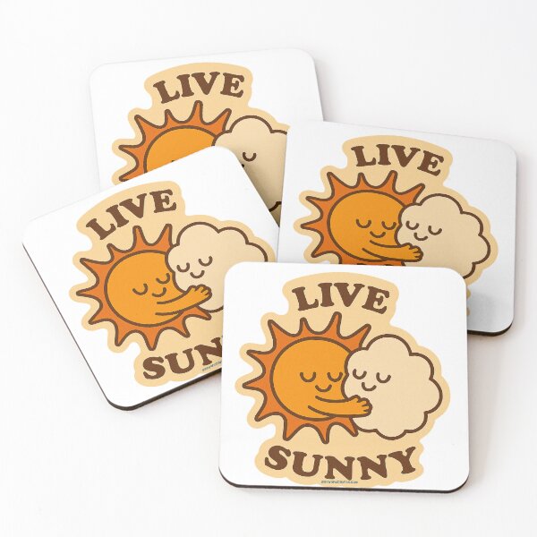Item preview, Live Sunny Sun Cloud hug designed and sold by Sunny Apocalypse .