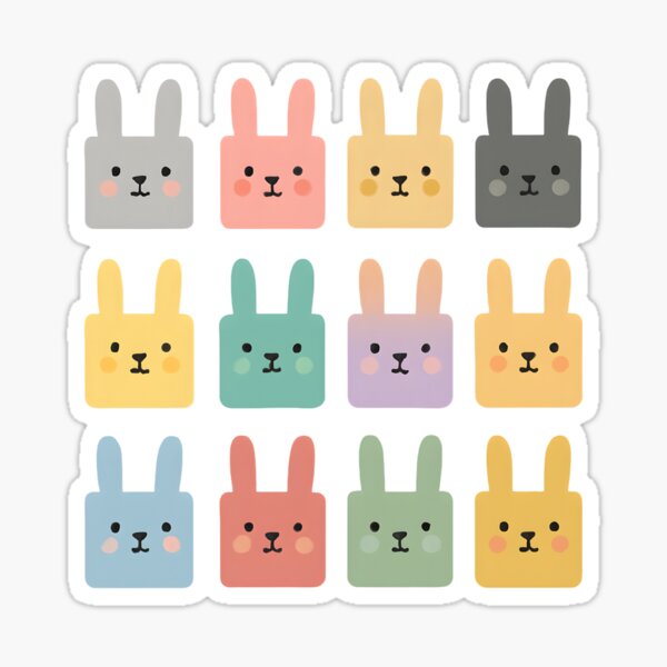 Item preview, Cute bunny Pattern designed and sold by Sadanova.