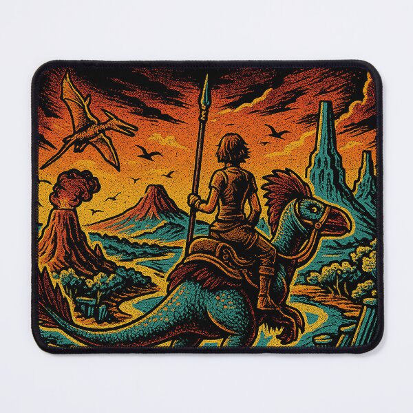 Item preview, Prehistoric Rider in Volcanic Lands designed and sold by zzz888.