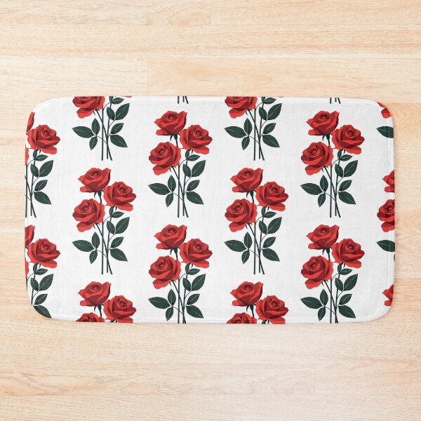 Item preview, Modern Geometric Roses – Abstract Floral Design designed and sold by Fikuall.