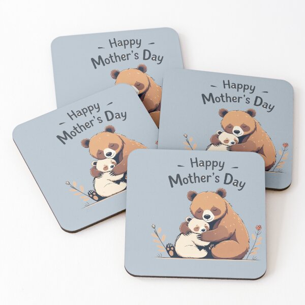 Item preview, mother"s day mamas love cute bear mama  designed and sold by  Mudikeys.