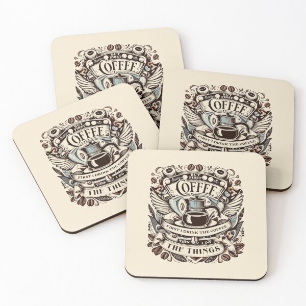 Item preview,  Coffee First – Then I Do the Things designed and sold by MJO80.