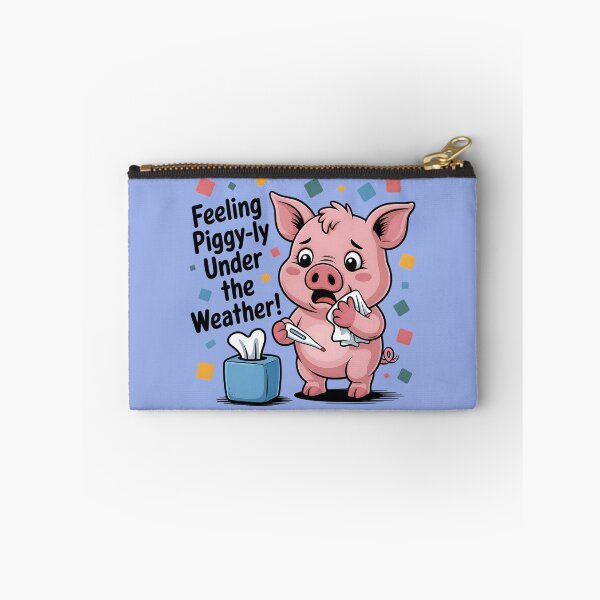Item preview, When You're Feeling "Piggy-ly" Unwell Sore Throat designed and sold by SurrealArtSzysz.