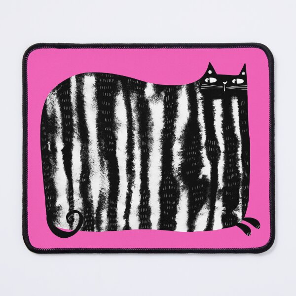 Item preview, Black and White Tabby Cat designed and sold by poket.piktures.