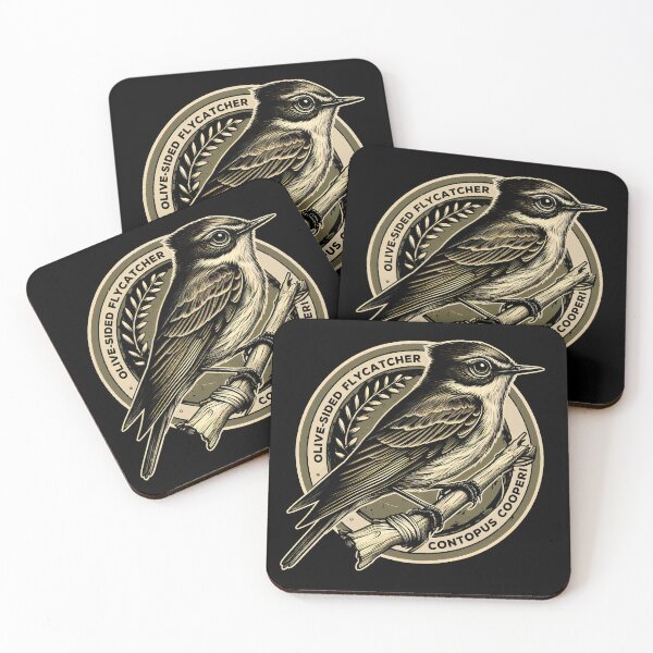 Item preview, Olive-sided Flycatcher designed and sold by theAVIARY7.