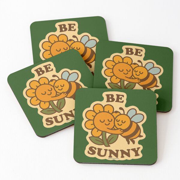 Item preview, Be sunny flower bee hug designed and sold by Sunny Apocalypse .