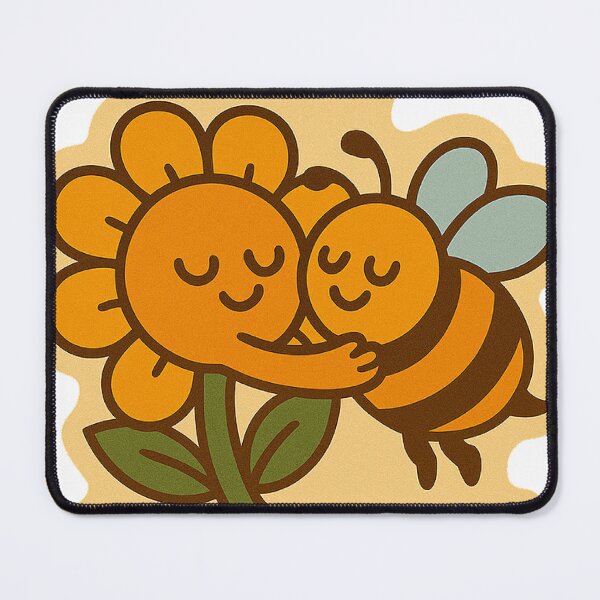 Item preview, Be sunny flower bee hug designed and sold by Sunny Apocalypse .