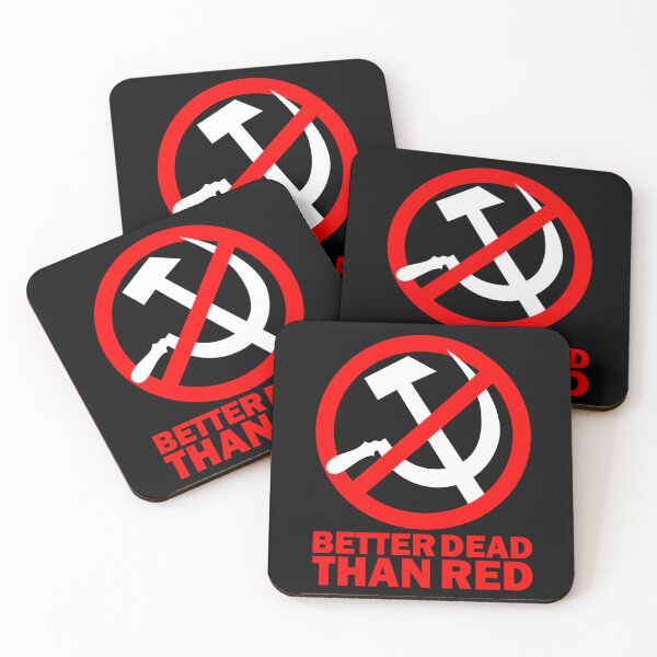 Item preview, Better dead than red designed and sold by Lefteris Betsis.