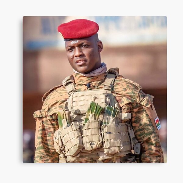 Item preview, Captain Ibrahim Traore, Burkina Faso President designed and sold by ArtistrySky.