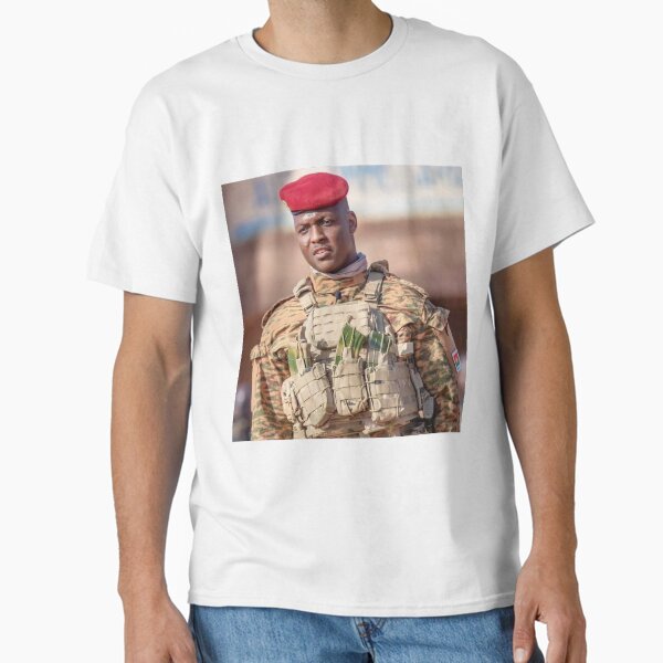 Item preview, Captain Ibrahim Traore, Burkina Faso President designed and sold by ArtistrySky.
