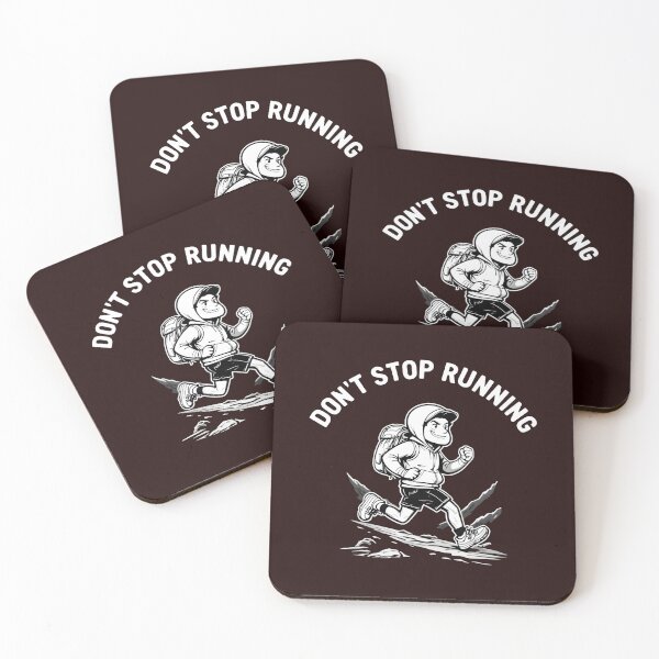 Item preview, Don't Stop Running Motivation Design designed and sold by Dakson Design - Fantasy Art.