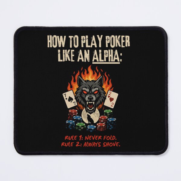 Item preview, How To Play Poker Like An Alpha: 2 Rules For Guaranteed Success designed and sold by The Silly Lil Thang Shop.