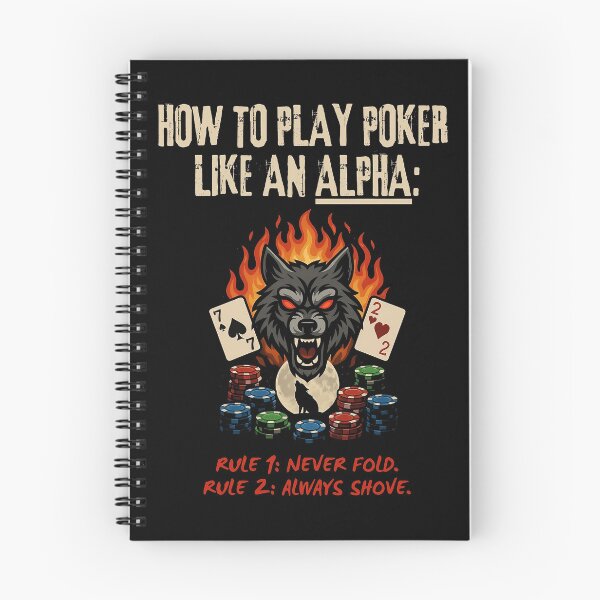 Item preview, How To Play Poker Like An Alpha: 2 Rules For Guaranteed Success designed and sold by The Silly Lil Thang Shop.