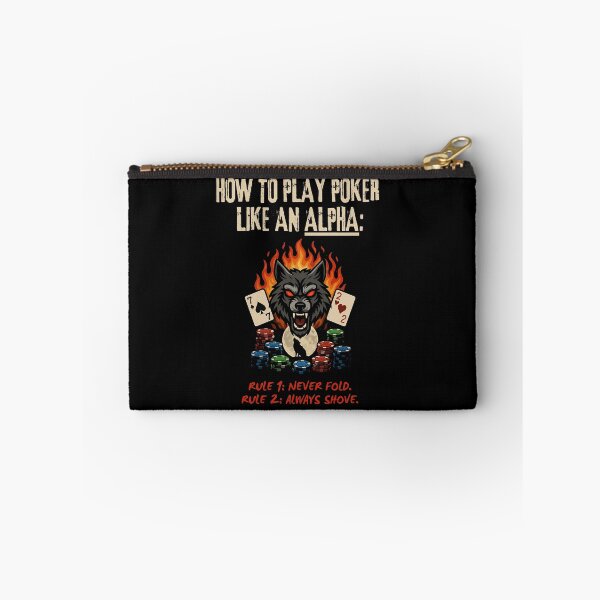 Item preview, How To Play Poker Like An Alpha: 2 Rules For Guaranteed Success designed and sold by The Silly Lil Thang Shop.